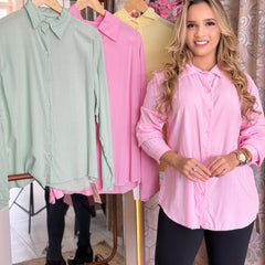 Camisa Básica Lisa